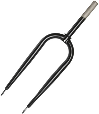 Жесткая стальная вилка ACME 26&quot; для фэтбайков 1 1/8&quot; (черный 1 1/8&quot; для дисковых тормозов)