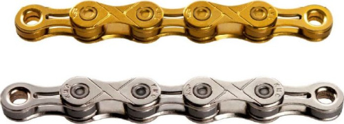 Цепь KMC X11EL 11 скоростей, замок (серебристый 118 звеньев)