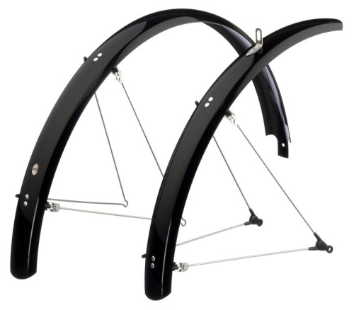 Комплект крыльев SKS BLUEMELS 28" (черный матовый 45 мм)