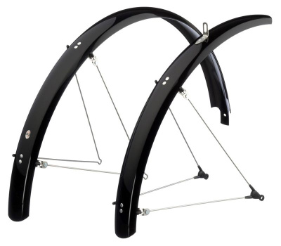 Комплект крыльев SKS BLUEMELS 28" (черный матовый 45 мм)