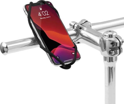Универсальный держатель смартфона на руль Bone Bike Tie 4 4.7&quot;- 7.2&quot; (черный)