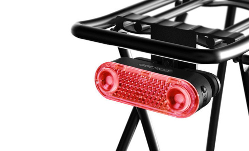 Фонарь для велосипеда задний Gaciron-W12BR-200 на багажник (красный)