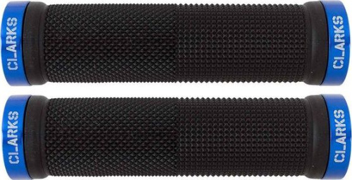 Грипсы Clark's CL0201 с замком (черный / синий)