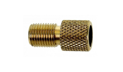 Переходник с спортивного ниппеля на авто ACME (золотой)