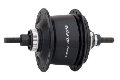 Планетарная втулка Shimano Alfine SG-S7001-8 8 скоростей, CenterLock (черный 36)