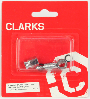 Набор крепления гидролинии (банджо) Clark's HF-C1/C1A (Shimano, Clark's) (серебристый)