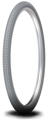 Велопокрышка Kenda K143 24&quot; для колясок и советских велосипедов (серый 24x1.375&quot; (37-540) стальной 24&quot;)