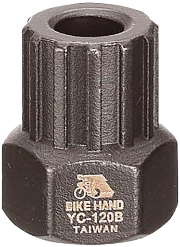 Съемник трещотки Bike Hand YC-120B для BMX 12 шлицов (черный)
