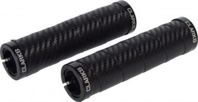 Грипсы Clark's CLO215 обмотка с замком (карбон)