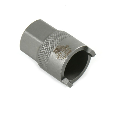 Съёмник BMX трещотки Bike Hand YC-201L на два шлица (серебристый)