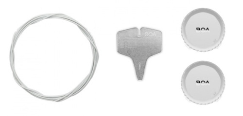 Застежки BOA LI2 Dial B для велотуфель Fizik (белый комплект)