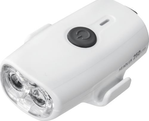 Фара для велосипеда передняя на руль/шлем Topeak Headlux 250 USB (белый белый)