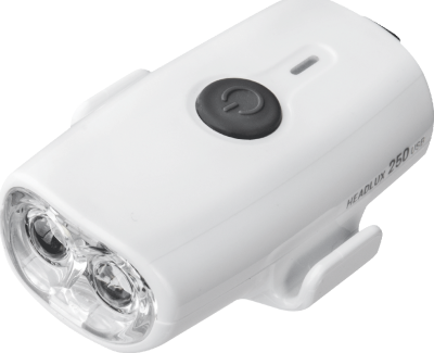 Фара для велосипеда передняя на руль/шлем Topeak Headlux 250 USB (белый белый)