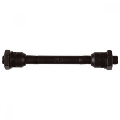 Ось задняя спортивная Weldtite хром-молибденовый сплав 10 х 145 мм (серый)