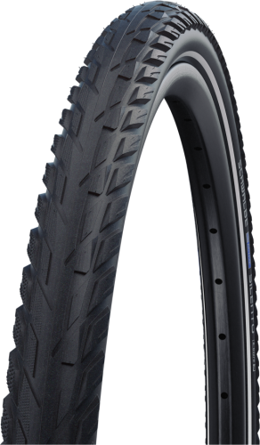 Велопокрышка Schwalbe Silento K-Guard 28&quot; (светоотражающая полоса 700x35C (35x622) стальной)