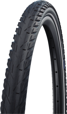 Велопокрышка Schwalbe Silento K-Guard 28&quot; (светоотражающая полоса 700x35C (35x622) стальной)