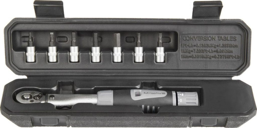 Динамометрический ключ ACME M-Wave для головок 1/4&quot; (комплект)