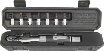 Динамометрический ключ ACME M-Wave для головок 1/4&quot; (комплект)