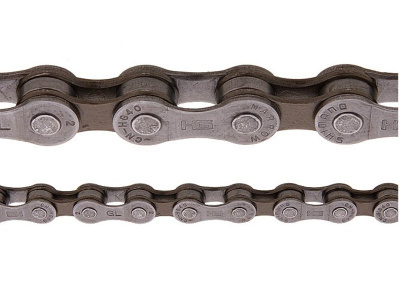 Цепь Shimano CN-HG40 6/7/8 скоростей (серебристый 116 звеньев с замком)