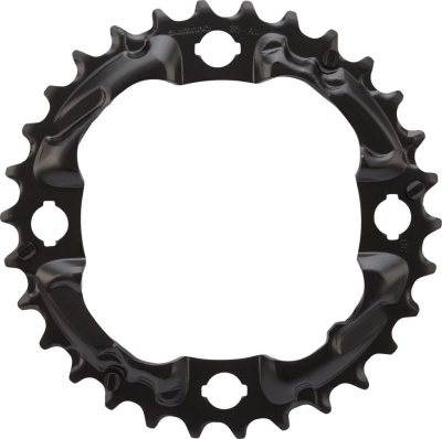 Звезда системы Shimano Alivio-Acera FC-M4000 9 скоростей (черный 30 BCD 96 мм)