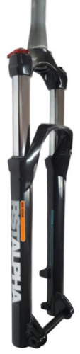 Амортизационная вилка RST Alpha TNL 29&quot; (черный 100 мм ось 15 мм (ширина 110 мм) шток 1 1/8&quot;-1.5&quot; (28.6 мм - 38.1 мм), алюминий для дисковых тормозов)