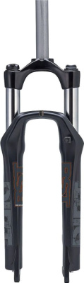 Амортизационная вилка RST Dirt RA 26&quot; (черный матовый 100 мм эксцентрик 9 мм шток 1 1/8&quot; (28.6 мм), сталь)