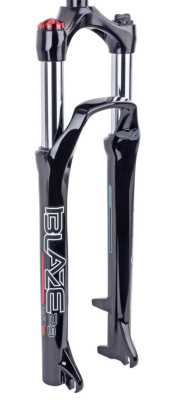 Амортизационная вилка RST Blaze ML 29&quot; (черный 100 мм эксцентрик 9 мм шток 1 1/8&quot; (28.6 мм), сталь для дисковых тормозов)