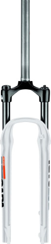 Амортизационная вилка RST Capa T 27.5&quot; (белый 80 мм эксцентрик 9 мм шток 1 1/8&quot; (28.6 мм) для дисковых тормозов)