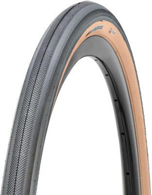 Велопокрышка Maxxis Velocita Tubeless 28&quot;  (бежевый 700x40c (42-622) кевларовый)