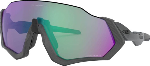 Очки солнцезащитные Oakley Flight Jacket Matte Steel/Prizm Road Jade (комплект)