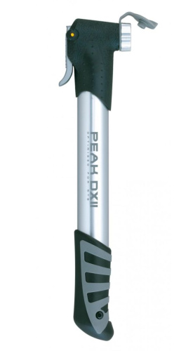 Насос компактный с T-образной складной ручкой Topeak Peak DX II (серебристый)