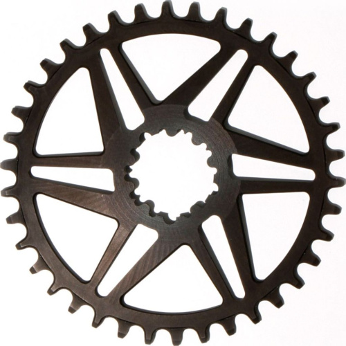 Звезда системы Neutrino Components для Sram Direct Mount Boost (смещение 3 мм) narrow wide (черный 28 BCD Sram Direct Mount)