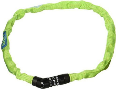 Велозамок-цепь Abus Steel-O-Chain 4804C, кодовый 3 разряда, цепь 4 х 750 мм (зеленый)
