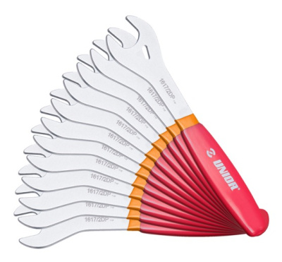 Набор конусных ключей Unior 1617/2DPCB (серебристый / красный)