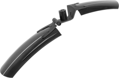 Крыло для велосипеда переднее ACME M-WAVE Mud Max Fat для фэтбайков 24&quot; - 29&quot; (черный)