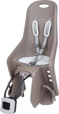 Детское велокресло Author Bubbly Maxi с креплением к подседельной трубе (коричневый)