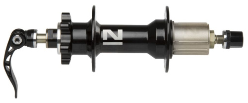 Задняя  втулка Novatec D102SB IS6 для фэтбайков (черный 170 мм ось 10 мм 36 для дисковых тормозов)