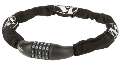 Велозамок-цепь M-Wave ACME, кодовый, цепь 6x850 мм (черный)