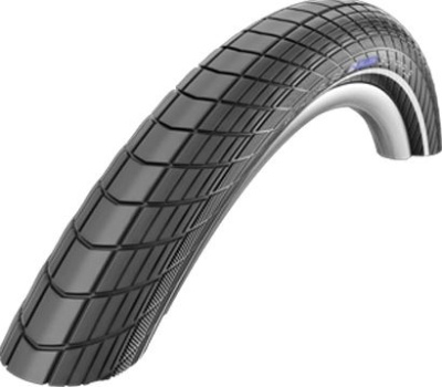 Велопокрышка Schwalbe Big Apple Performance RaceGuard 28&quot; (светоотражающая полоса 28x2.15&quot; стальной)