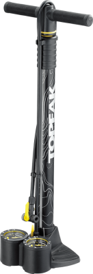 Насос напольный Topeak JoeBlow DUALIE (черный / желтый)
