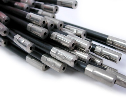 Герметичная рубашка переключения Alligator (черный 300 мм 5 мм)