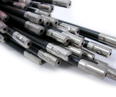 Герметичная рубашка переключения Alligator (черный 300 мм 5 мм)