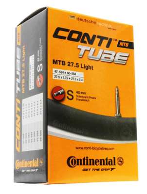 Камера Continental MTB 27.5&quot; (стандартная толщина 584x65-70 ниппель 40 мм (авто))