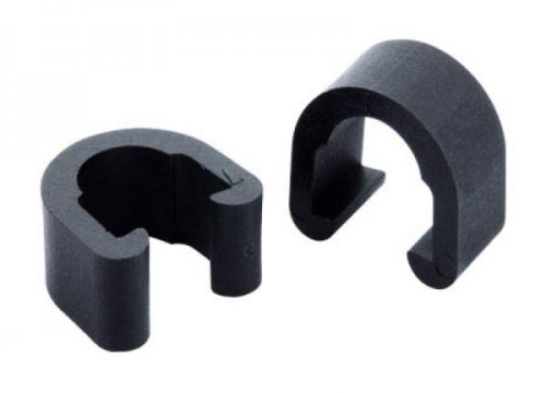 Клипса ACME для крепления гидролиний и рубашек к раме (черный)