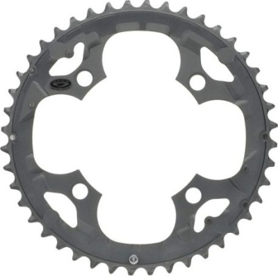 Звезда системы Shimano Deore FC-M590 9 скоростей (серый 44 BCD 104 мм)