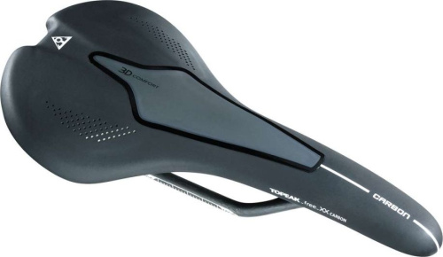 Седло Topeak Free XX TS-XX01 Carbon (черный / белый)
