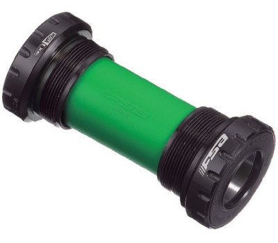 Каретка FSA MegaExo24 - Hollowtech II MTB 7100/100/Di2 gnn (черный / зеленый)