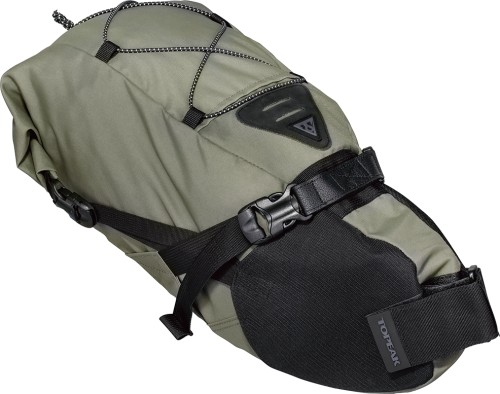 Туристическая подседельная сумка TOPEAK BackLoader 10.0 L TBP-BL2B (черный / зеленый)