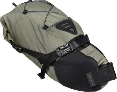 Туристическая подседельная сумка TOPEAK BackLoader 10.0 L TBP-BL2B (черный / зеленый)