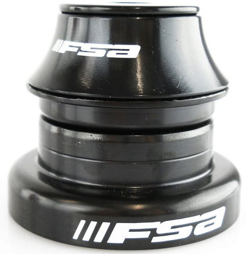 Рулевая колонка FSA No.10/7B/44 ITA для конусных вилок в раму 1 1/8&quot; (черный посадочный 44 мм)